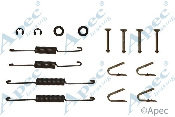 APEC BRAKING Комплектующие, тормозная колодка KIT732